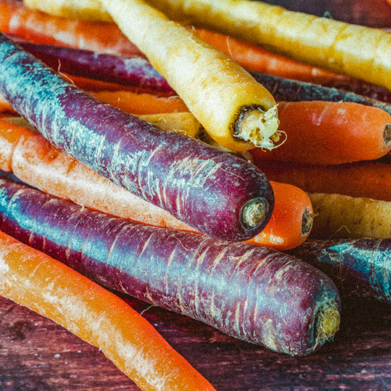 Colored carrots